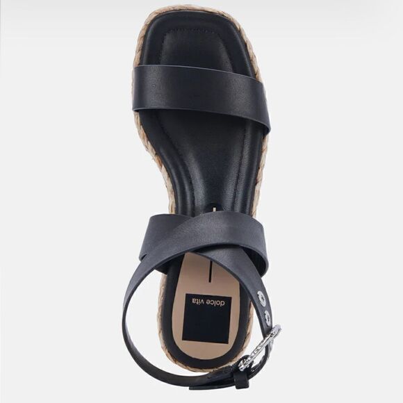 Dolce Vita Cannes Sandals- Black leather - Picture 2 of 8